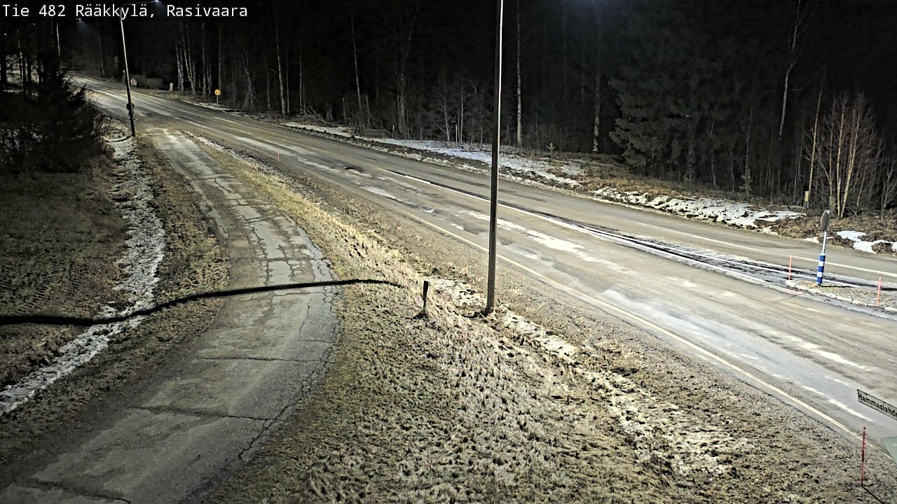 Weather Camera Image Väg 482 Rääkkylä, Rasivaara, Rääkkylä, Pohjois-Karjala