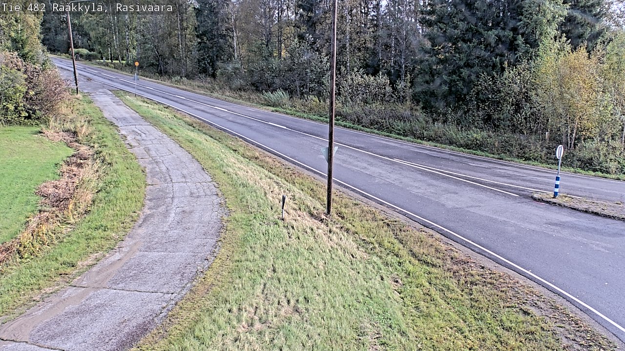 Weather Camera Image Road 482 Rääkkylä, Rasivaara, Rääkkylä, Pohjois-Karjala
