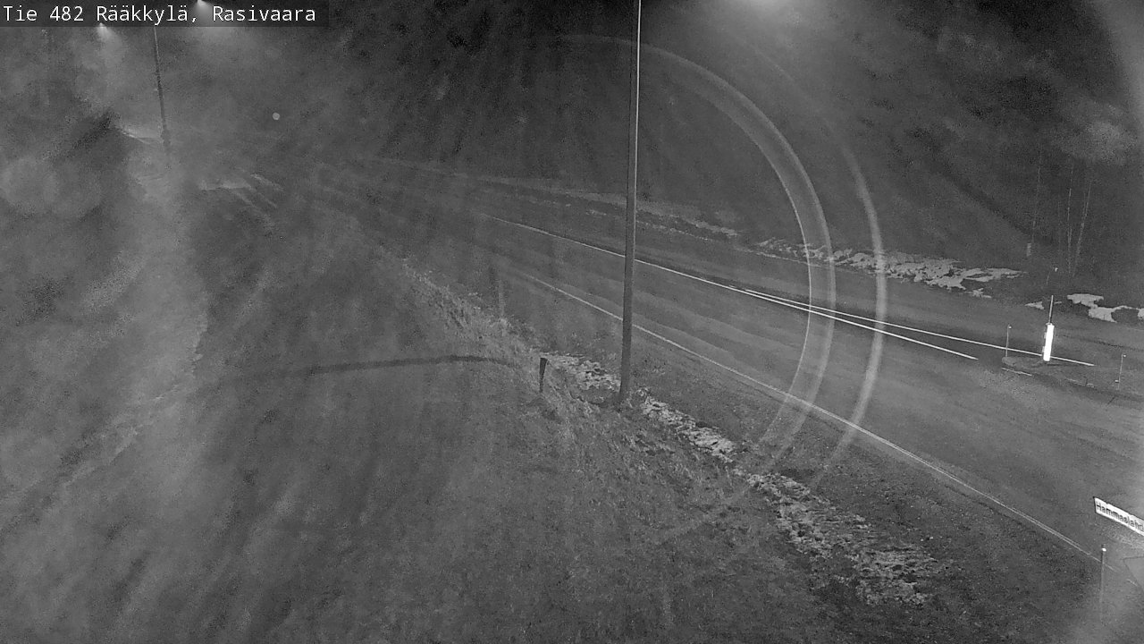 Weather Camera Image Väg 482 Rääkkylä, Rasivaara, Rääkkylä, Pohjois-Karjala