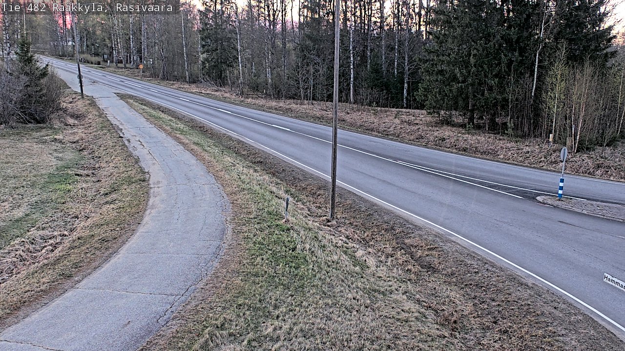 Weather Camera Image Road 482 Rääkkylä, Rasivaara, Rääkkylä, Pohjois-Karjala