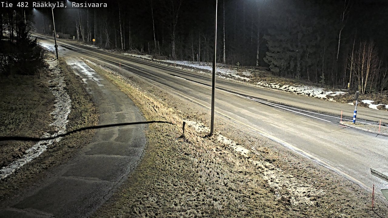 Weather Camera Image Väg 482 Rääkkylä, Rasivaara, Rääkkylä, Pohjois-Karjala