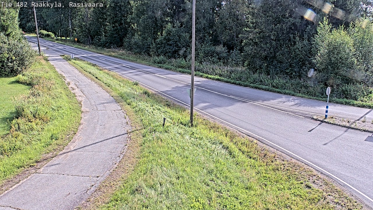 Weather Camera Image Road 482 Rääkkylä, Rasivaara, Rääkkylä, Pohjois-Karjala