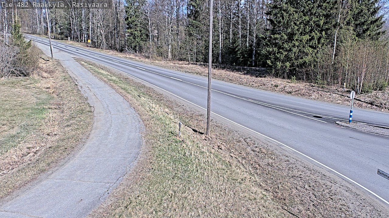 Weather Camera Image Road 482 Rääkkylä, Rasivaara, Rääkkylä, Pohjois-Karjala