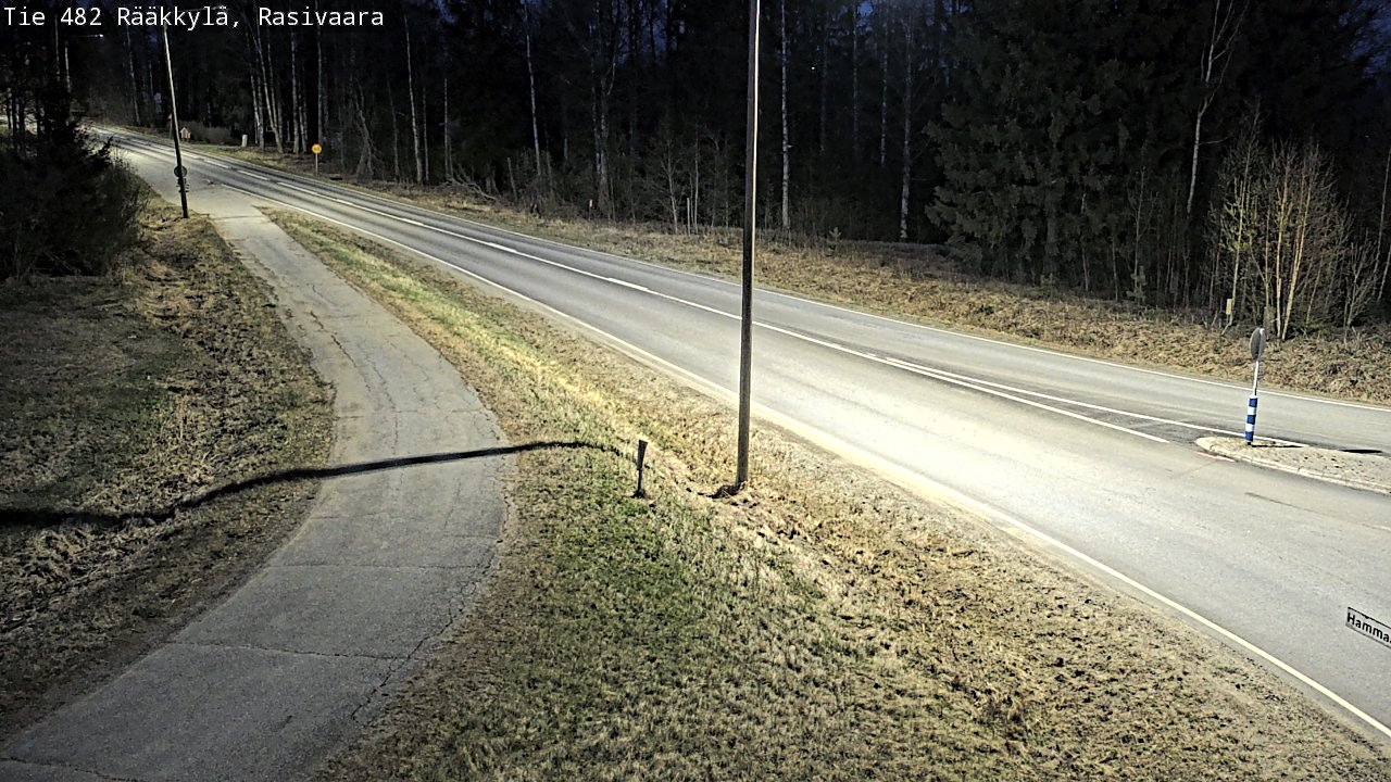 Weather Camera Image Road 482 Rääkkylä, Rasivaara, Rääkkylä, Pohjois-Karjala
