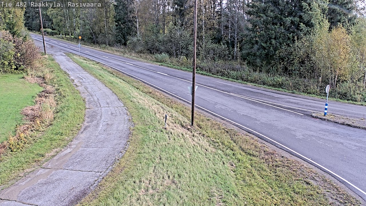 Weather Camera Image Road 482 Rääkkylä, Rasivaara, Rääkkylä, Pohjois-Karjala