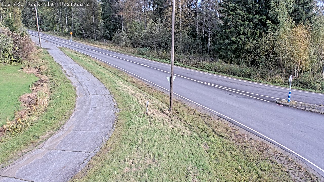 Weather Camera Image Road 482 Rääkkylä, Rasivaara, Rääkkylä, Pohjois-Karjala
