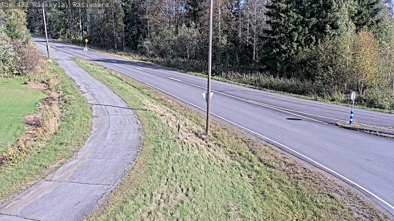 Weather Camera Image Road 482 Rääkkylä, Rasivaara, Rääkkylä, Pohjois-Karjala