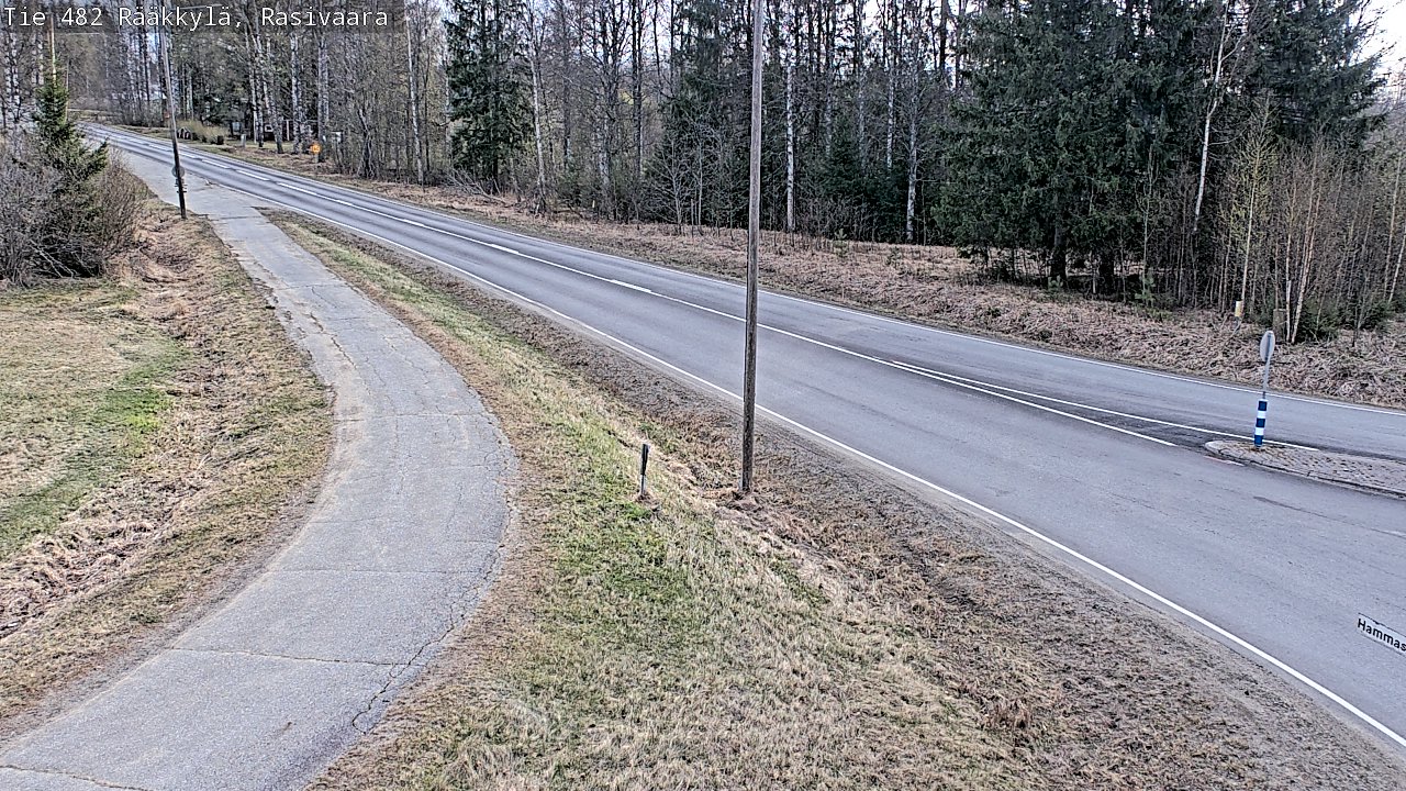 Weather Camera Image Road 482 Rääkkylä, Rasivaara, Rääkkylä, Pohjois-Karjala