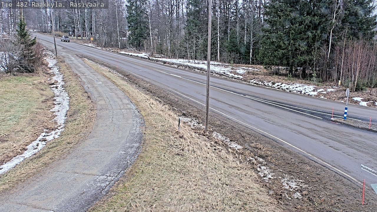 Weather Camera Image Väg 482 Rääkkylä, Rasivaara, Rääkkylä, Pohjois-Karjala