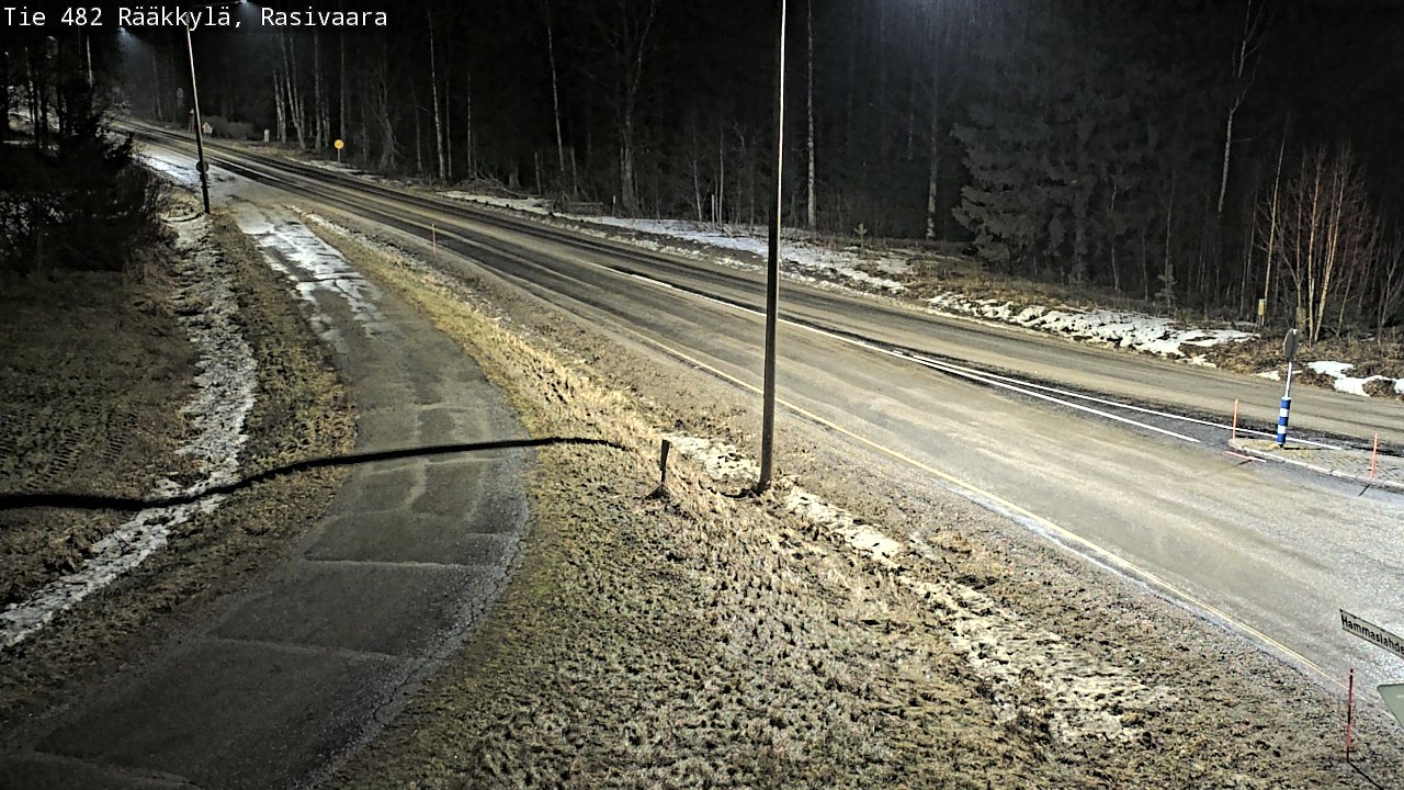 Weather Camera Image Väg 482 Rääkkylä, Rasivaara, Rääkkylä, Pohjois-Karjala