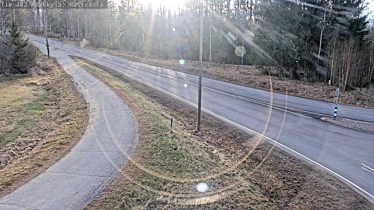Weather Camera Image Road 482 Rääkkylä, Rasivaara, Rääkkylä, Pohjois-Karjala