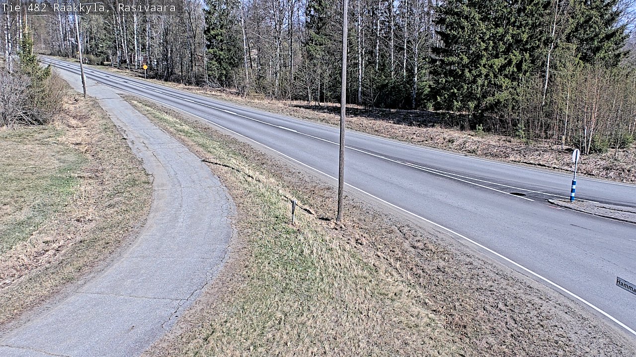 Weather Camera Image Road 482 Rääkkylä, Rasivaara, Rääkkylä, Pohjois-Karjala