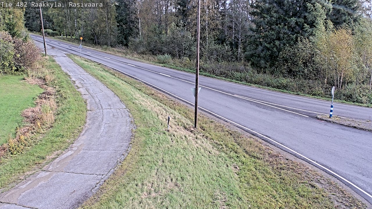 Weather Camera Image Road 482 Rääkkylä, Rasivaara, Rääkkylä, Pohjois-Karjala