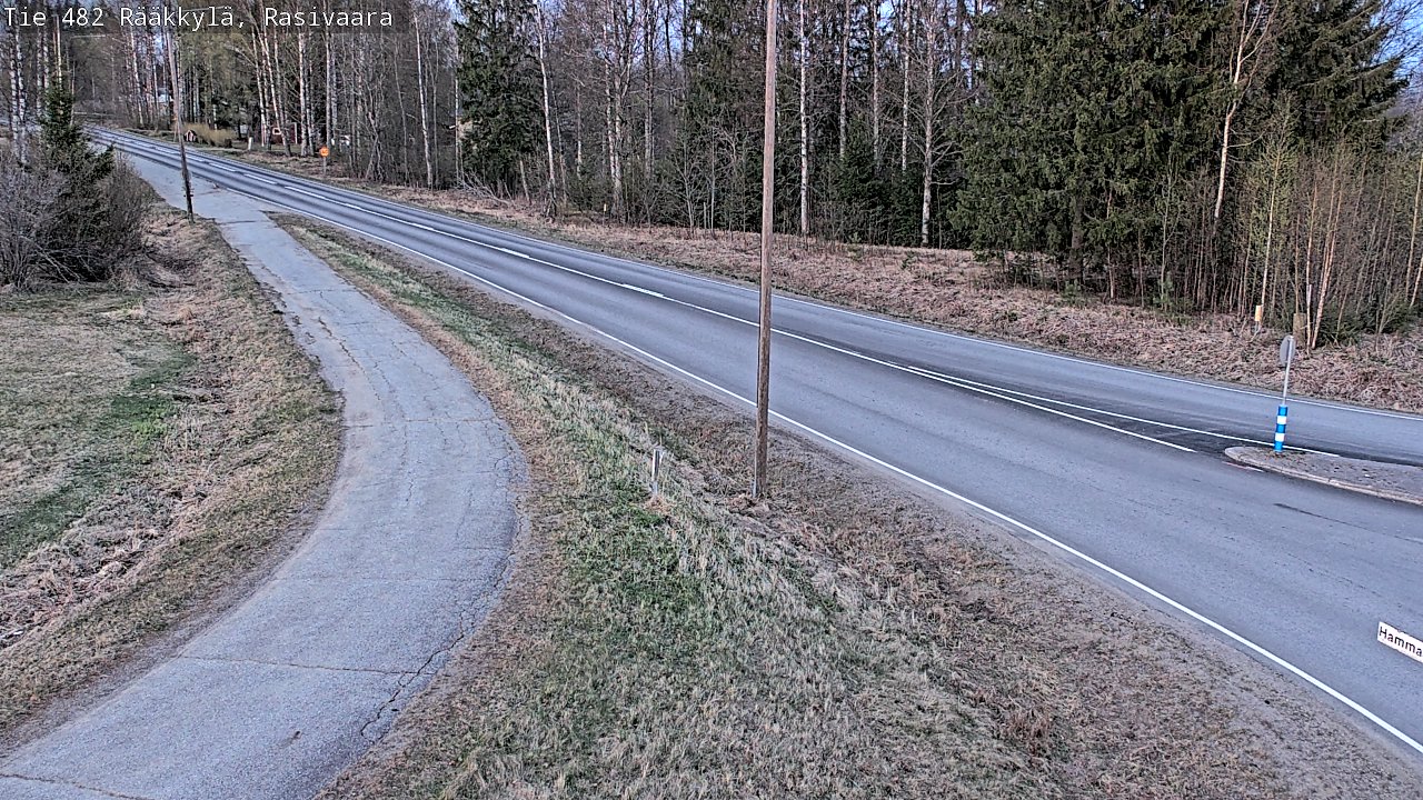 Weather Camera Image Road 482 Rääkkylä, Rasivaara, Rääkkylä, Pohjois-Karjala