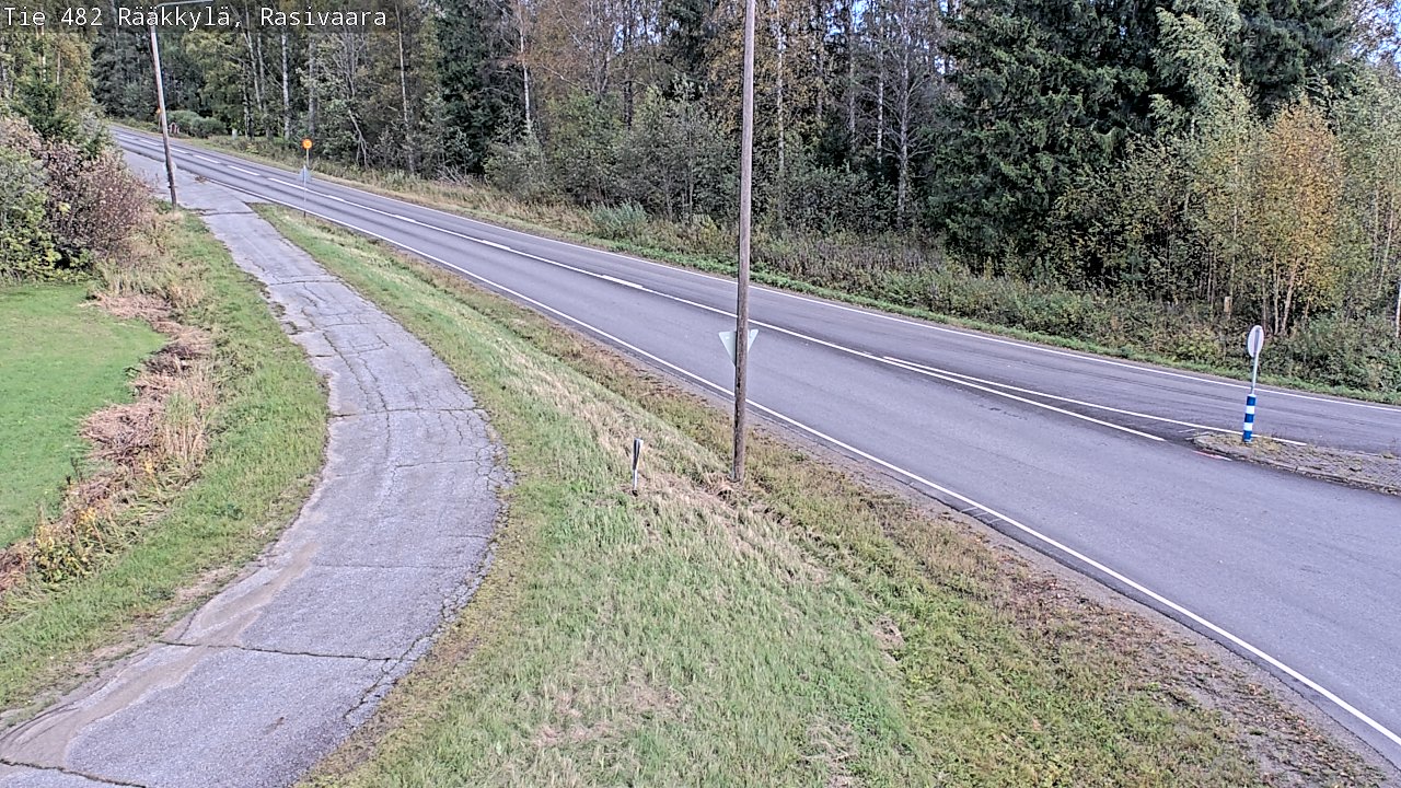 Weather Camera Image Road 482 Rääkkylä, Rasivaara, Rääkkylä, Pohjois-Karjala