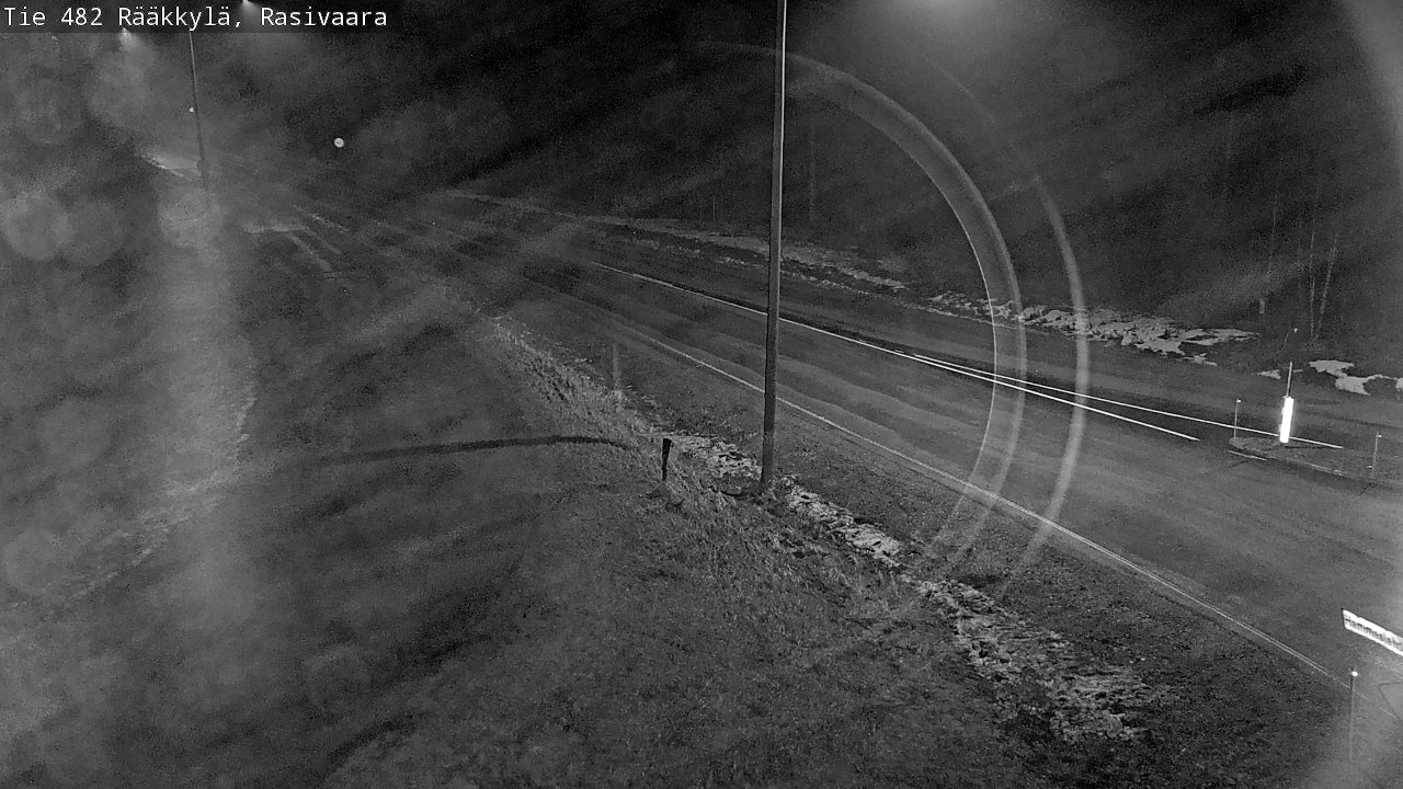 Weather Camera Image Väg 482 Rääkkylä, Rasivaara, Rääkkylä, Pohjois-Karjala