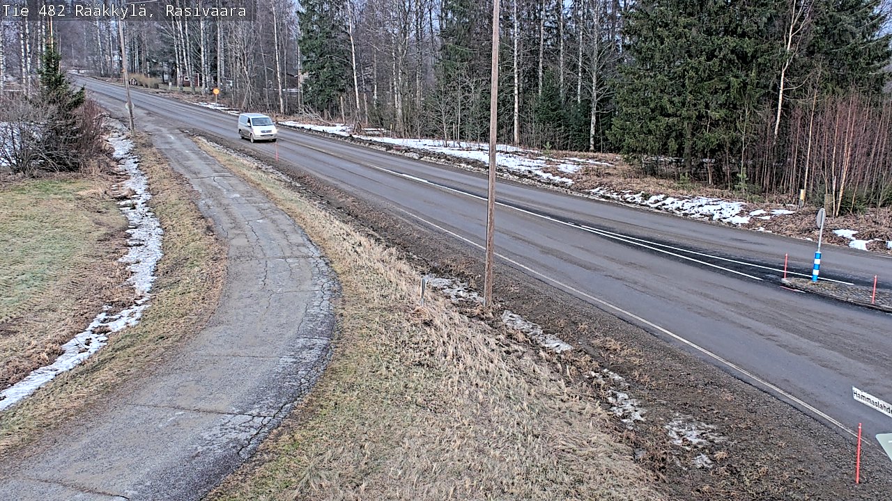 Weather Camera Image Väg 482 Rääkkylä, Rasivaara, Rääkkylä, Pohjois-Karjala