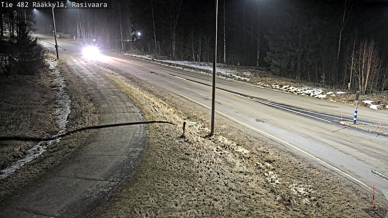 Weather Camera Image Road 482 Rääkkylä, Rasivaara, Rääkkylä, Pohjois-Karjala