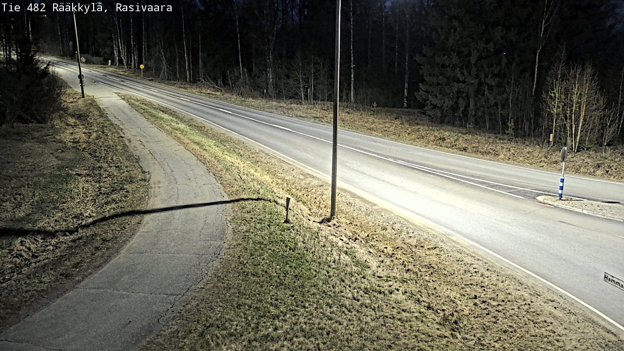 Weather Camera Image Road 482 Rääkkylä, Rasivaara, Rääkkylä, Pohjois-Karjala