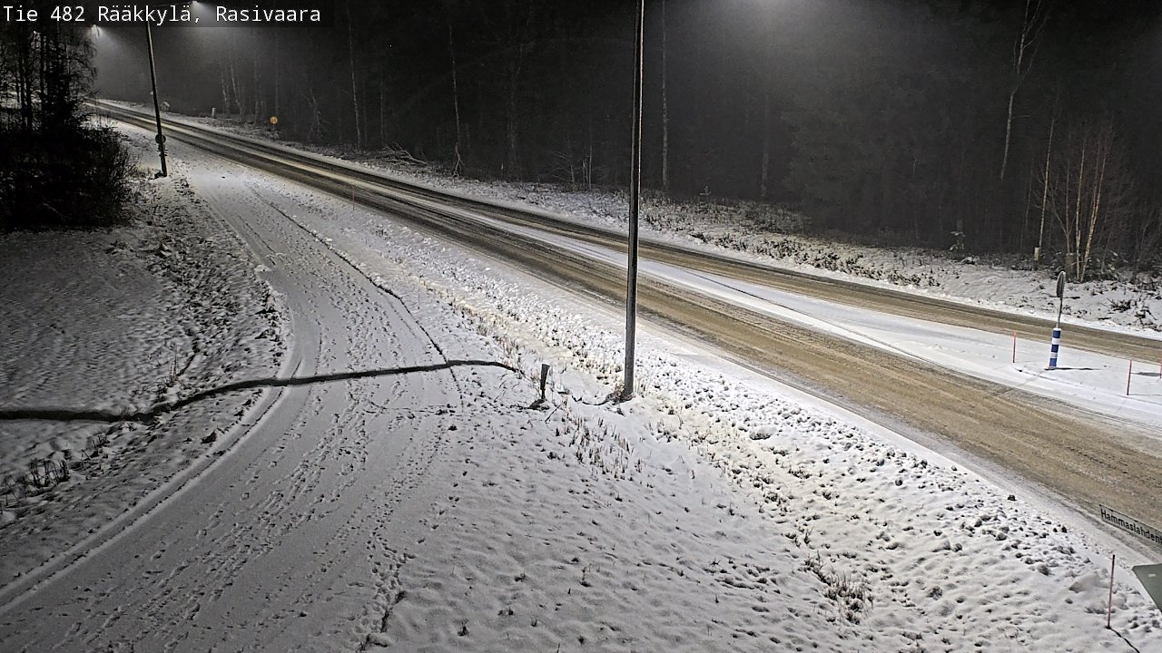 Weather Camera Image Väg 482 Rääkkylä, Rasivaara, Rääkkylä, Pohjois-Karjala