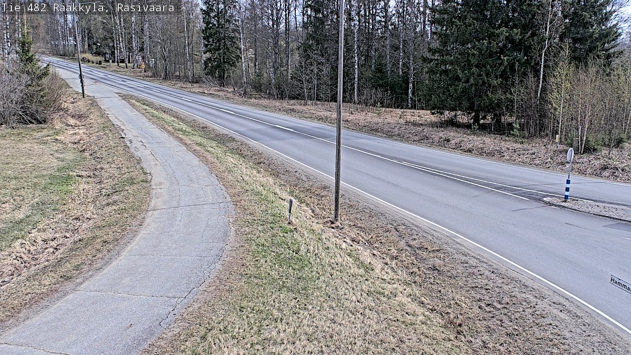 Weather Camera Image Road 482 Rääkkylä, Rasivaara, Rääkkylä, Pohjois-Karjala