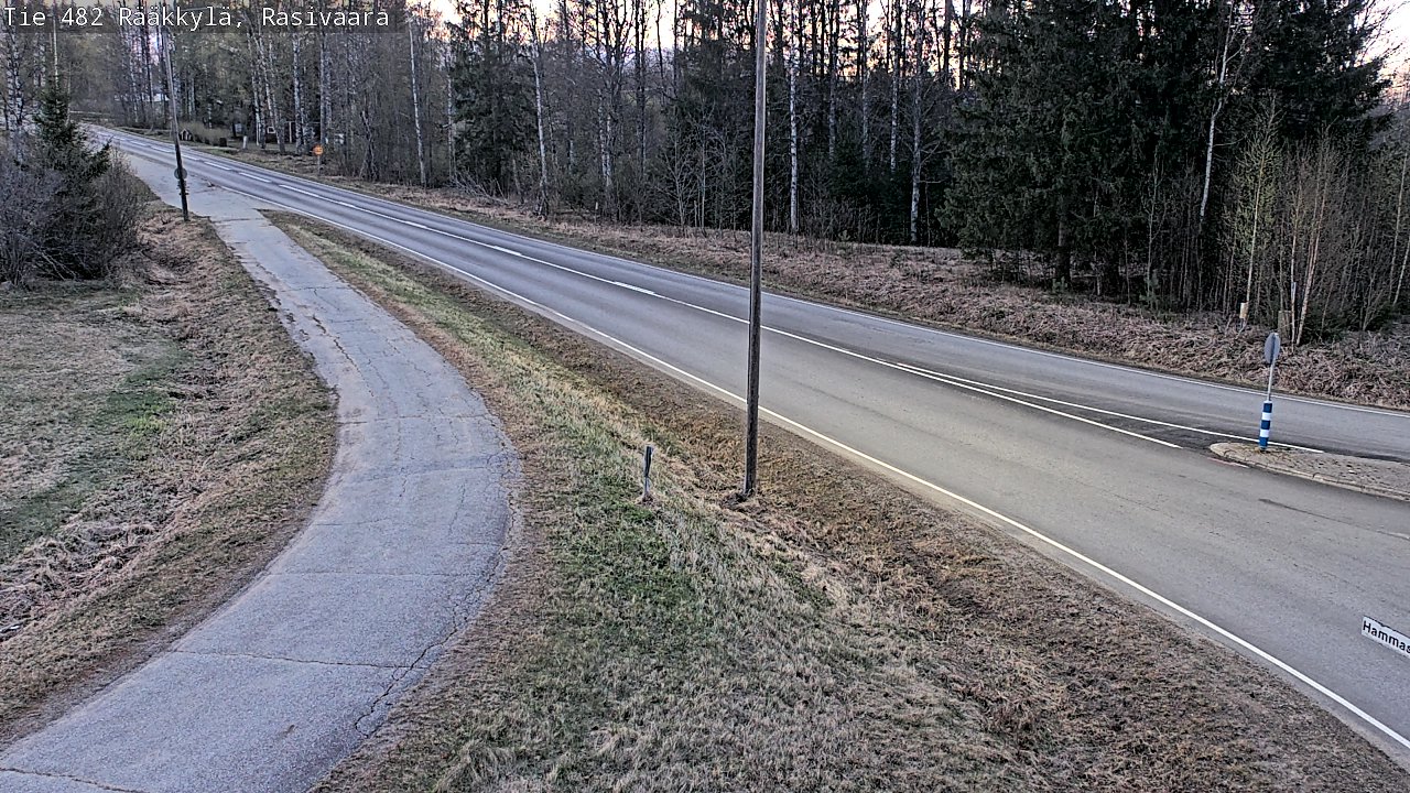 Weather Camera Image Road 482 Rääkkylä, Rasivaara, Rääkkylä, Pohjois-Karjala