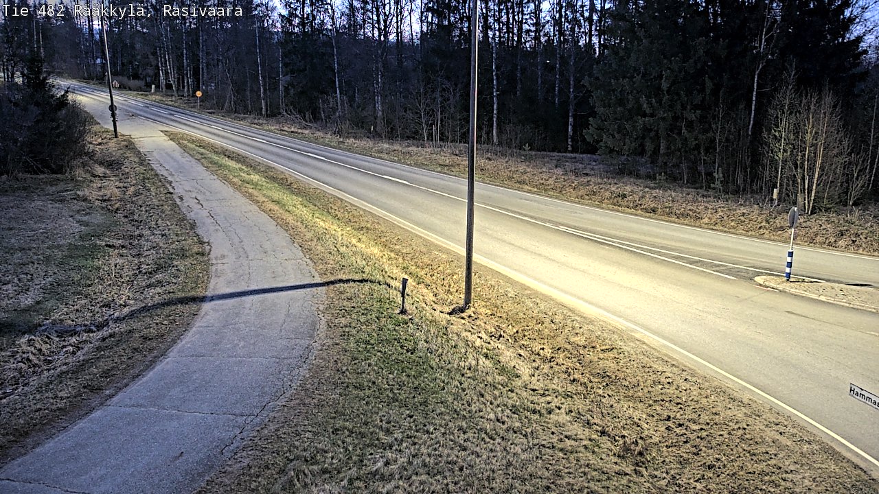 Weather Camera Image Road 482 Rääkkylä, Rasivaara, Rääkkylä, Pohjois-Karjala