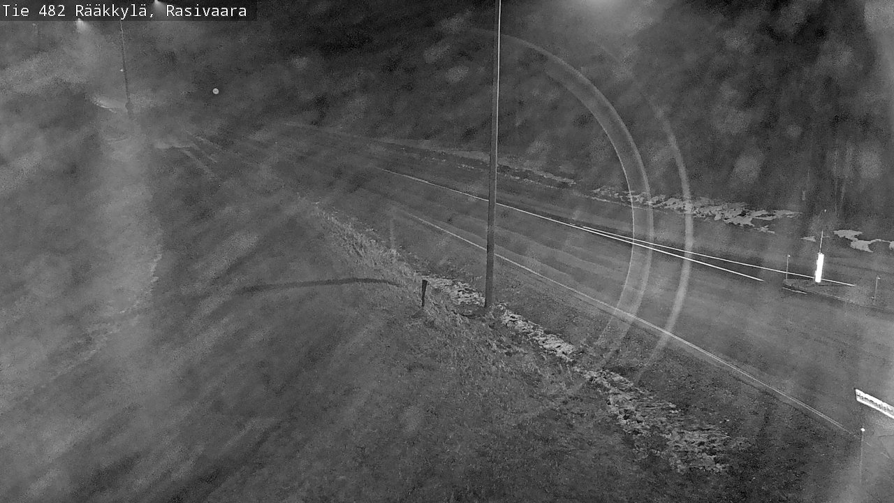 Weather Camera Image Väg 482 Rääkkylä, Rasivaara, Rääkkylä, Pohjois-Karjala