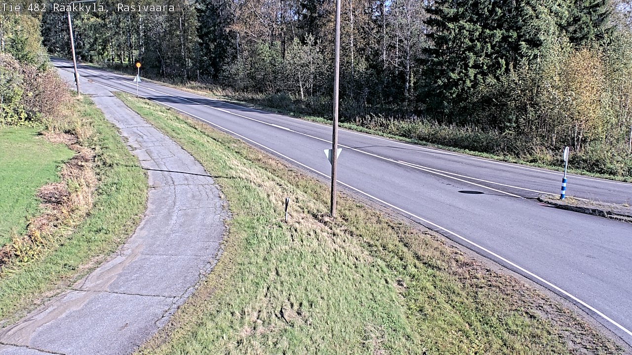 Weather Camera Image Road 482 Rääkkylä, Rasivaara, Rääkkylä, Pohjois-Karjala