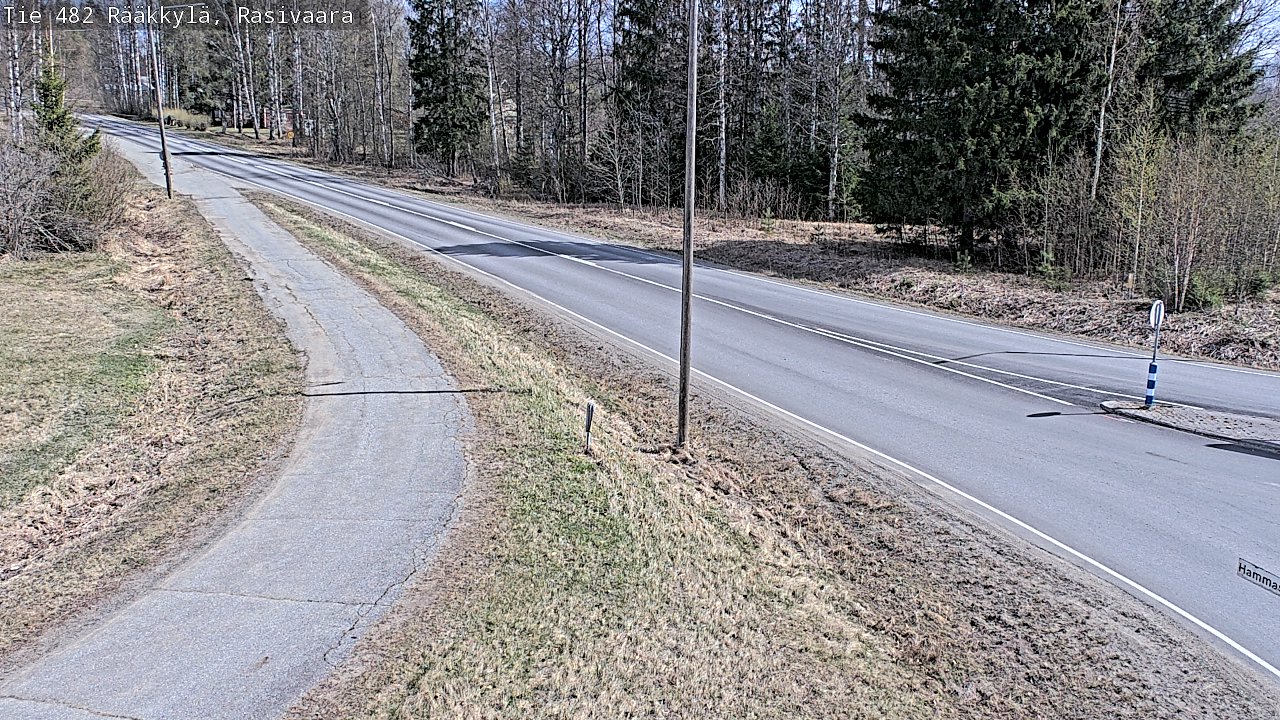 Weather Camera Image Road 482 Rääkkylä, Rasivaara, Rääkkylä, Pohjois-Karjala