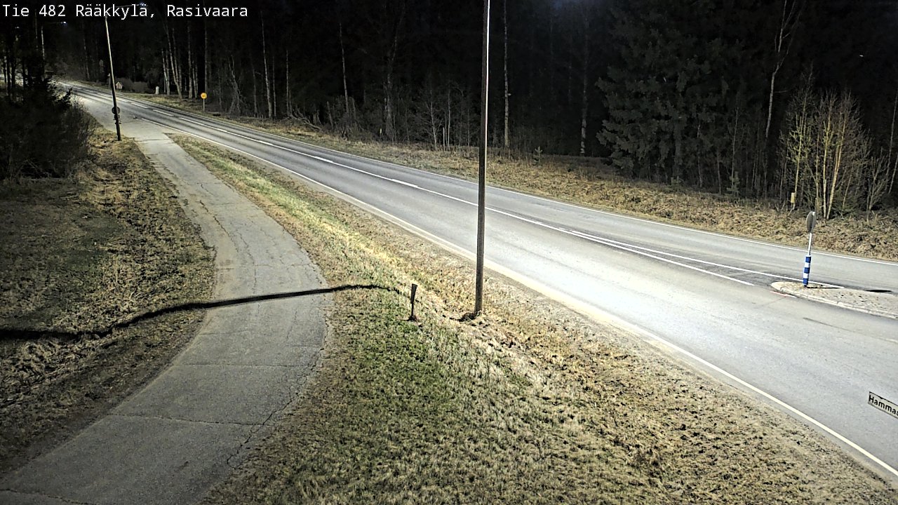 Weather Camera Image Road 482 Rääkkylä, Rasivaara, Rääkkylä, Pohjois-Karjala