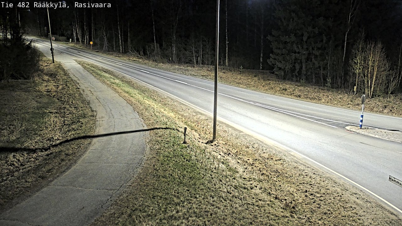 Weather Camera Image Road 482 Rääkkylä, Rasivaara, Rääkkylä, Pohjois-Karjala