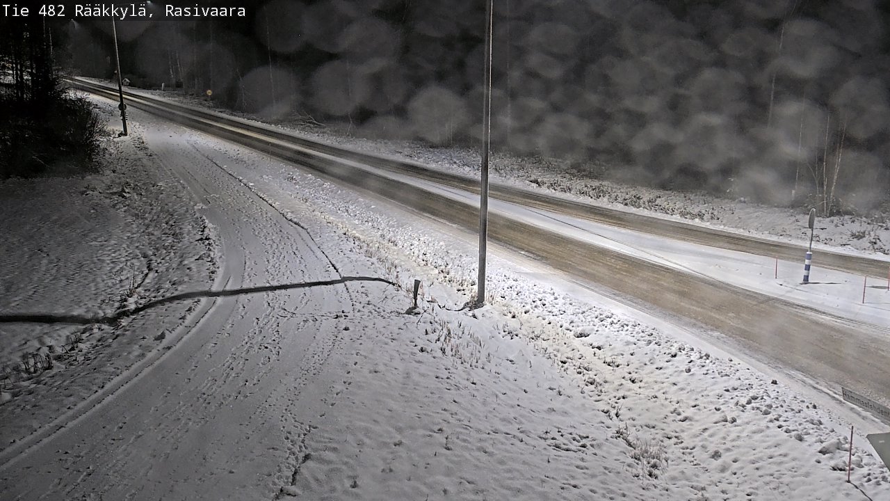 Weather Camera Image Väg 482 Rääkkylä, Rasivaara, Rääkkylä, Pohjois-Karjala