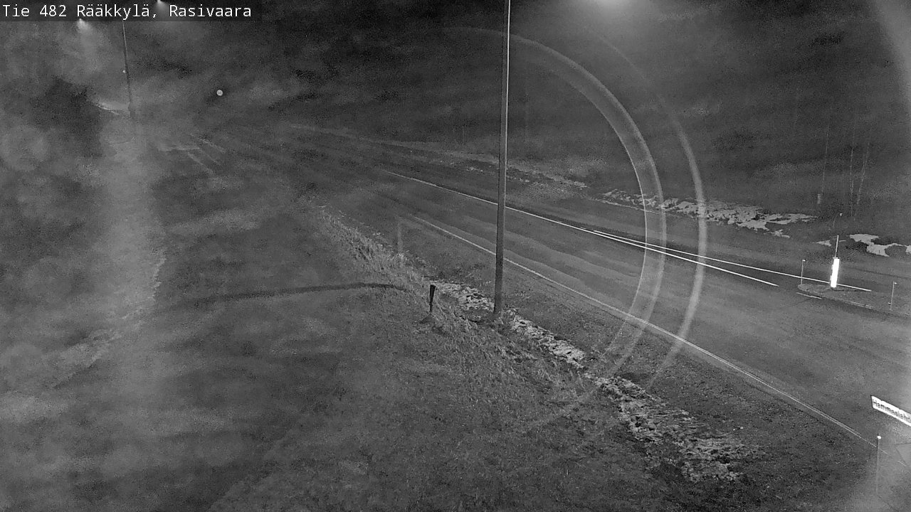 Weather Camera Image Väg 482 Rääkkylä, Rasivaara, Rääkkylä, Pohjois-Karjala