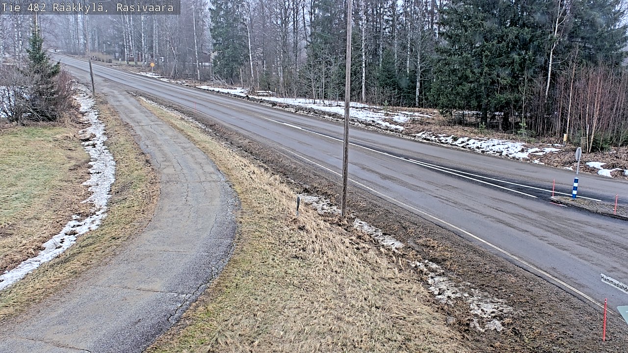 Weather Camera Image Väg 482 Rääkkylä, Rasivaara, Rääkkylä, Pohjois-Karjala