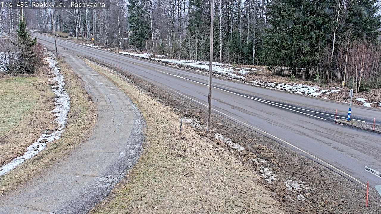 Weather Camera Image Väg 482 Rääkkylä, Rasivaara, Rääkkylä, Pohjois-Karjala