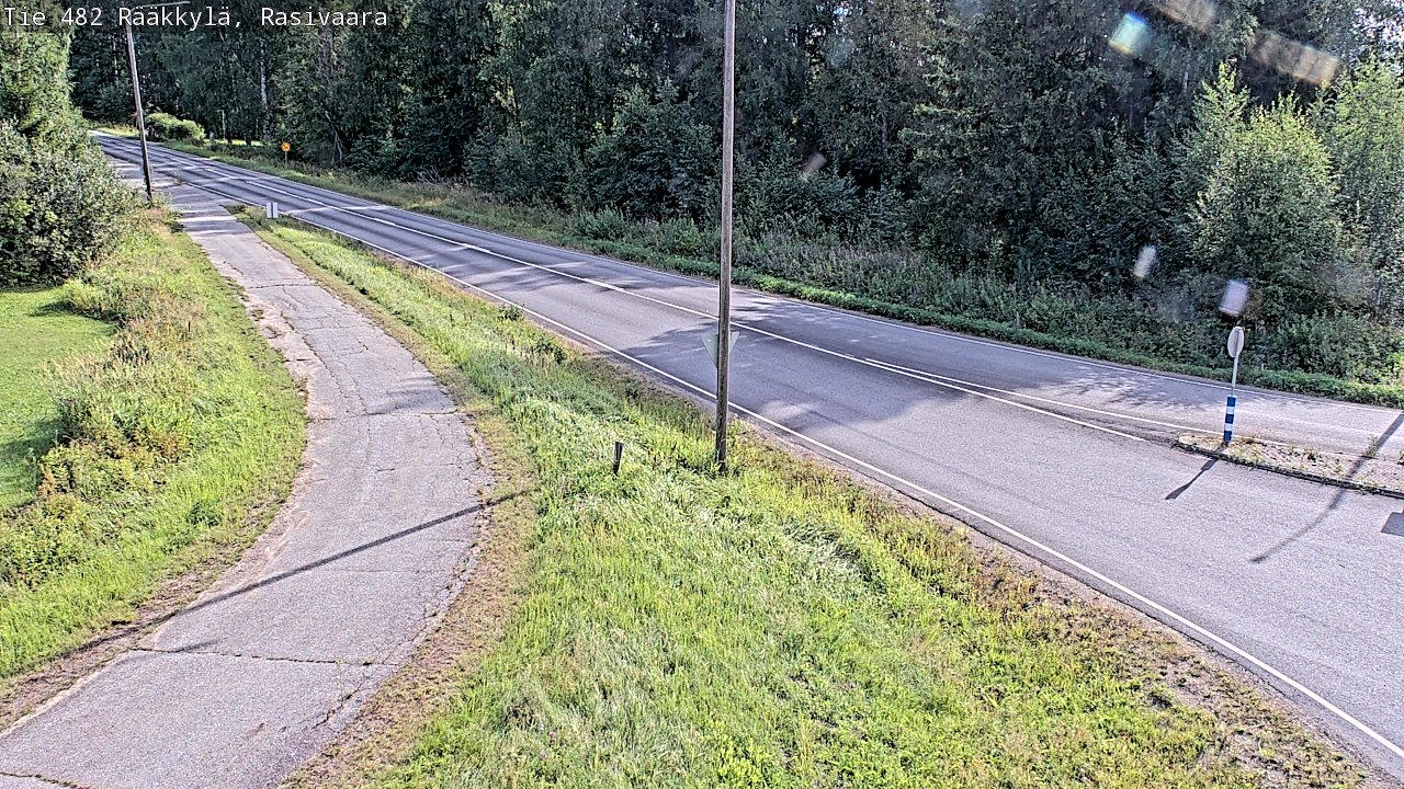 Weather Camera Image Road 482 Rääkkylä, Rasivaara, Rääkkylä, Pohjois-Karjala
