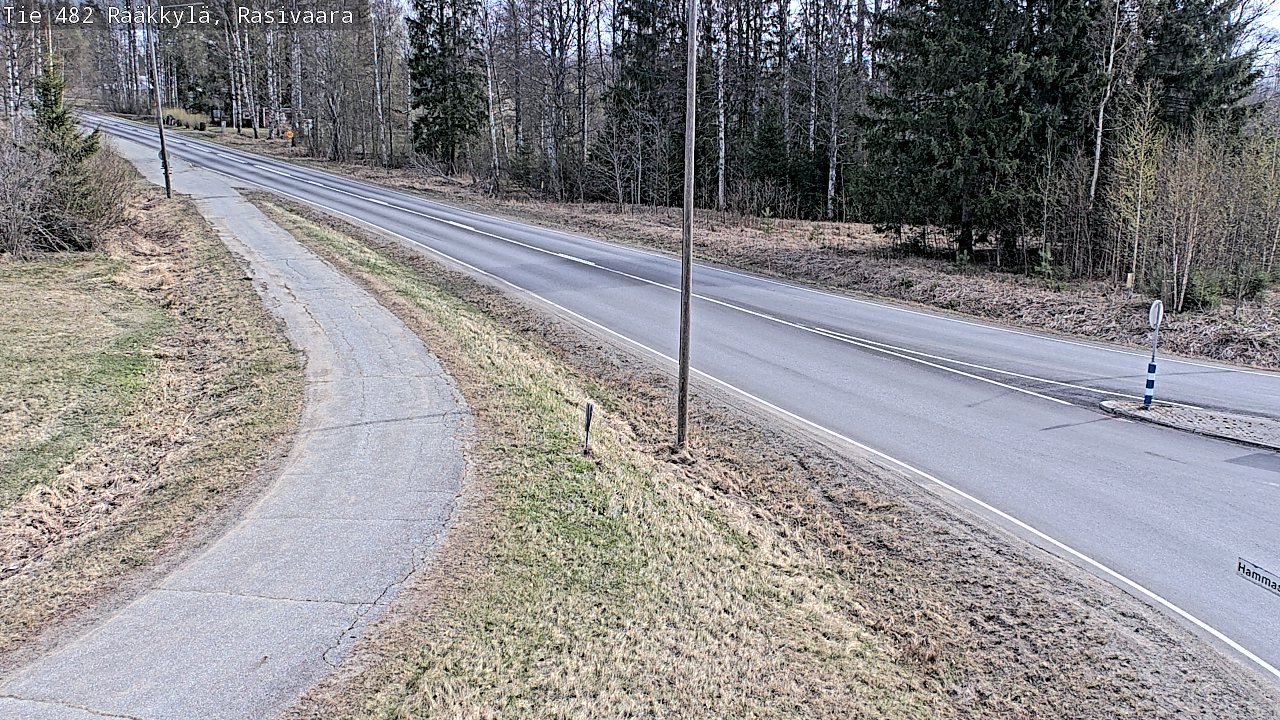 Weather Camera Image Road 482 Rääkkylä, Rasivaara, Rääkkylä, Pohjois-Karjala