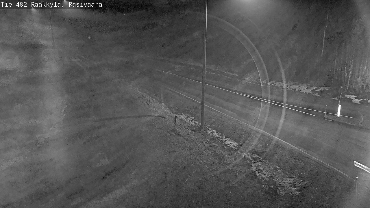 Weather Camera Image Väg 482 Rääkkylä, Rasivaara, Rääkkylä, Pohjois-Karjala