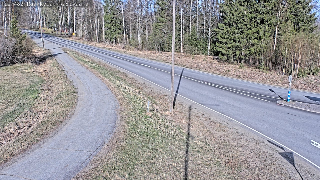Weather Camera Image Road 482 Rääkkylä, Rasivaara, Rääkkylä, Pohjois-Karjala