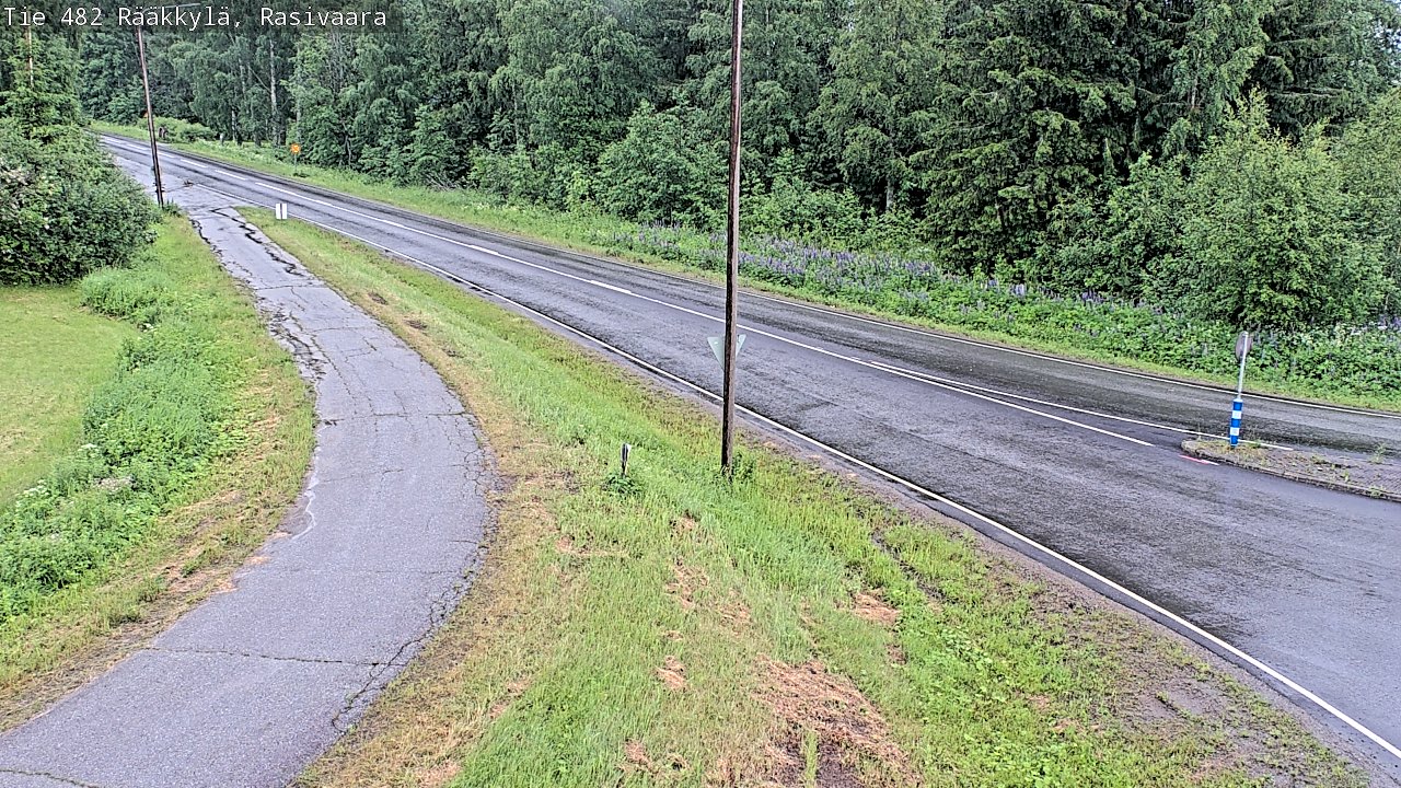 Weather Camera Image Väg 482 Rääkkylä, Rasivaara, Rääkkylä, Pohjois-Karjala