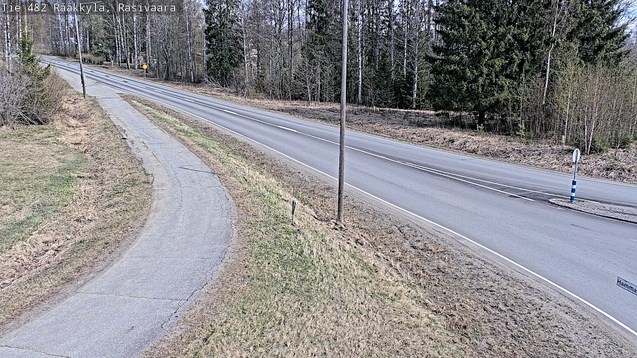 Weather Camera Image Road 482 Rääkkylä, Rasivaara, Rääkkylä, Pohjois-Karjala