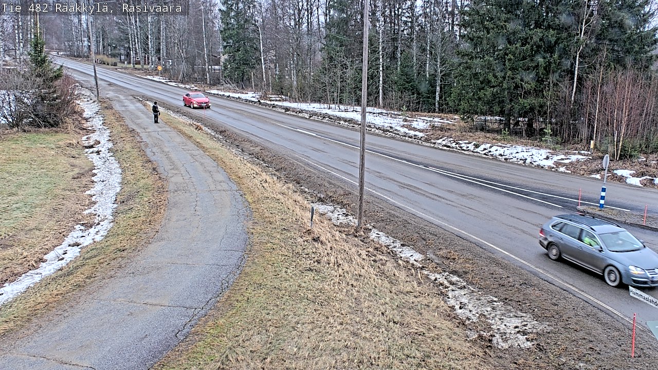 Weather Camera Image Väg 482 Rääkkylä, Rasivaara, Rääkkylä, Pohjois-Karjala