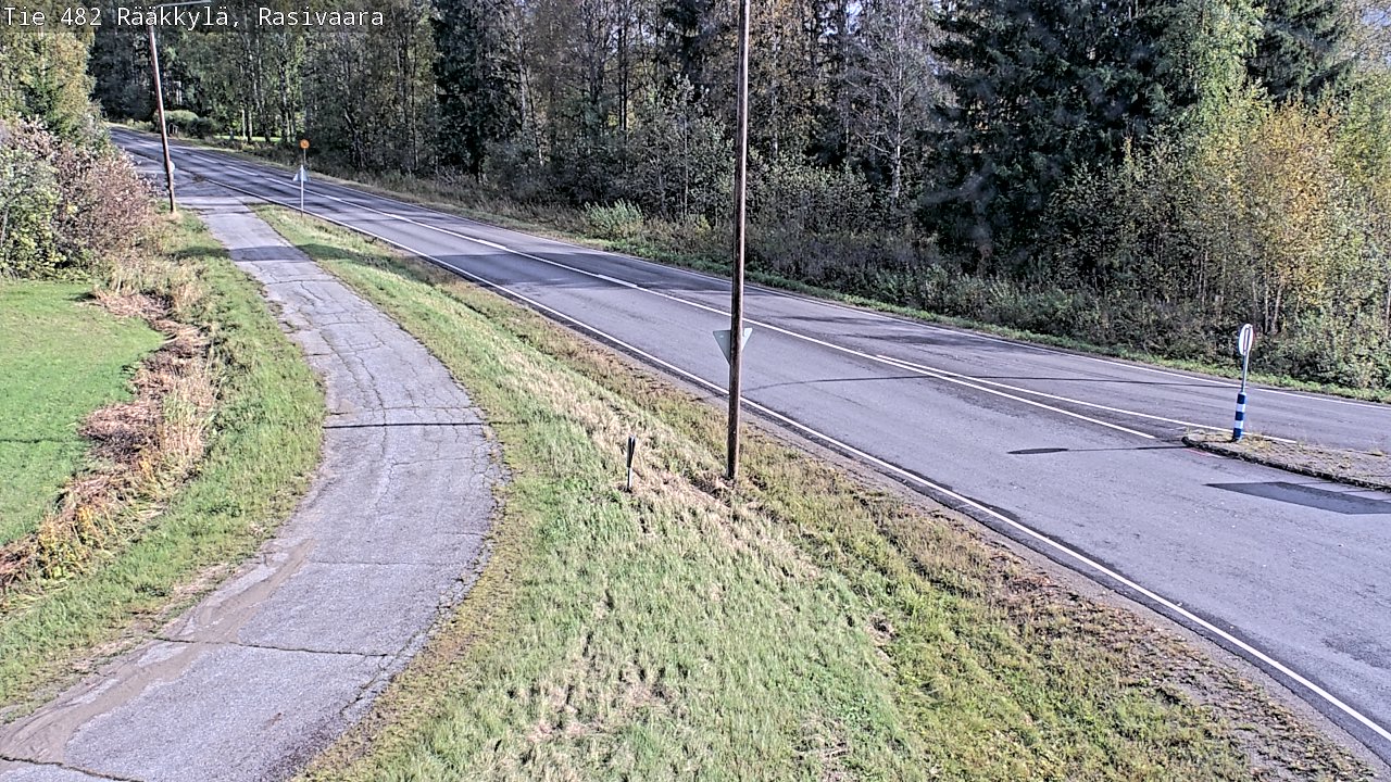 Weather Camera Image Road 482 Rääkkylä, Rasivaara, Rääkkylä, Pohjois-Karjala
