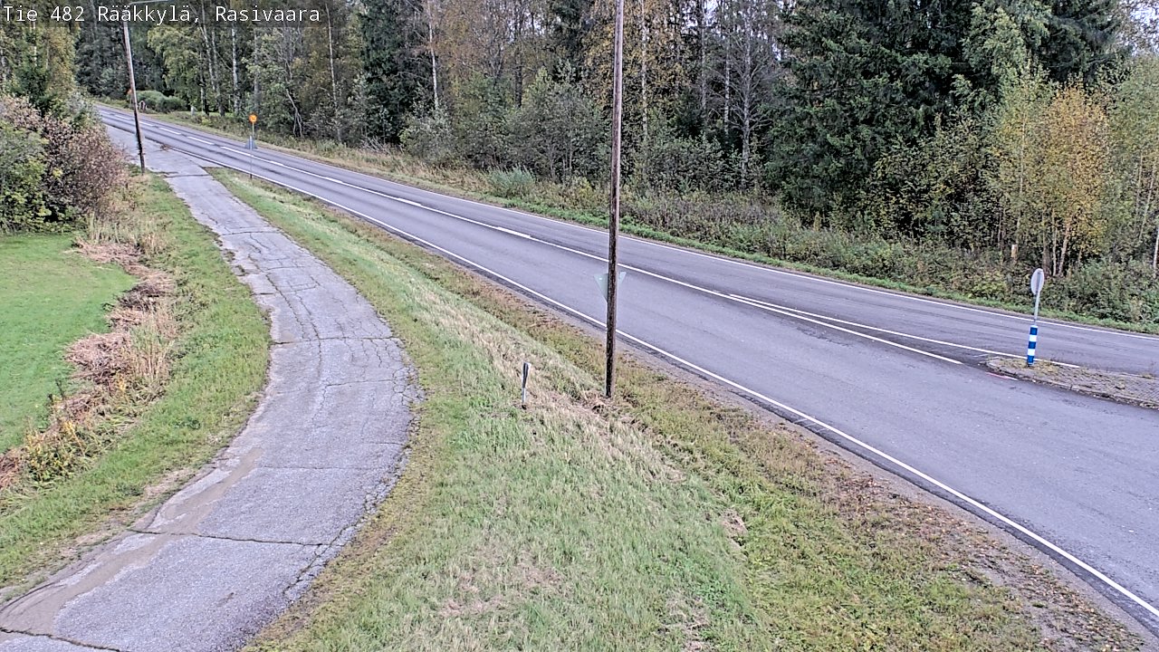 Weather Camera Image Road 482 Rääkkylä, Rasivaara, Rääkkylä, Pohjois-Karjala