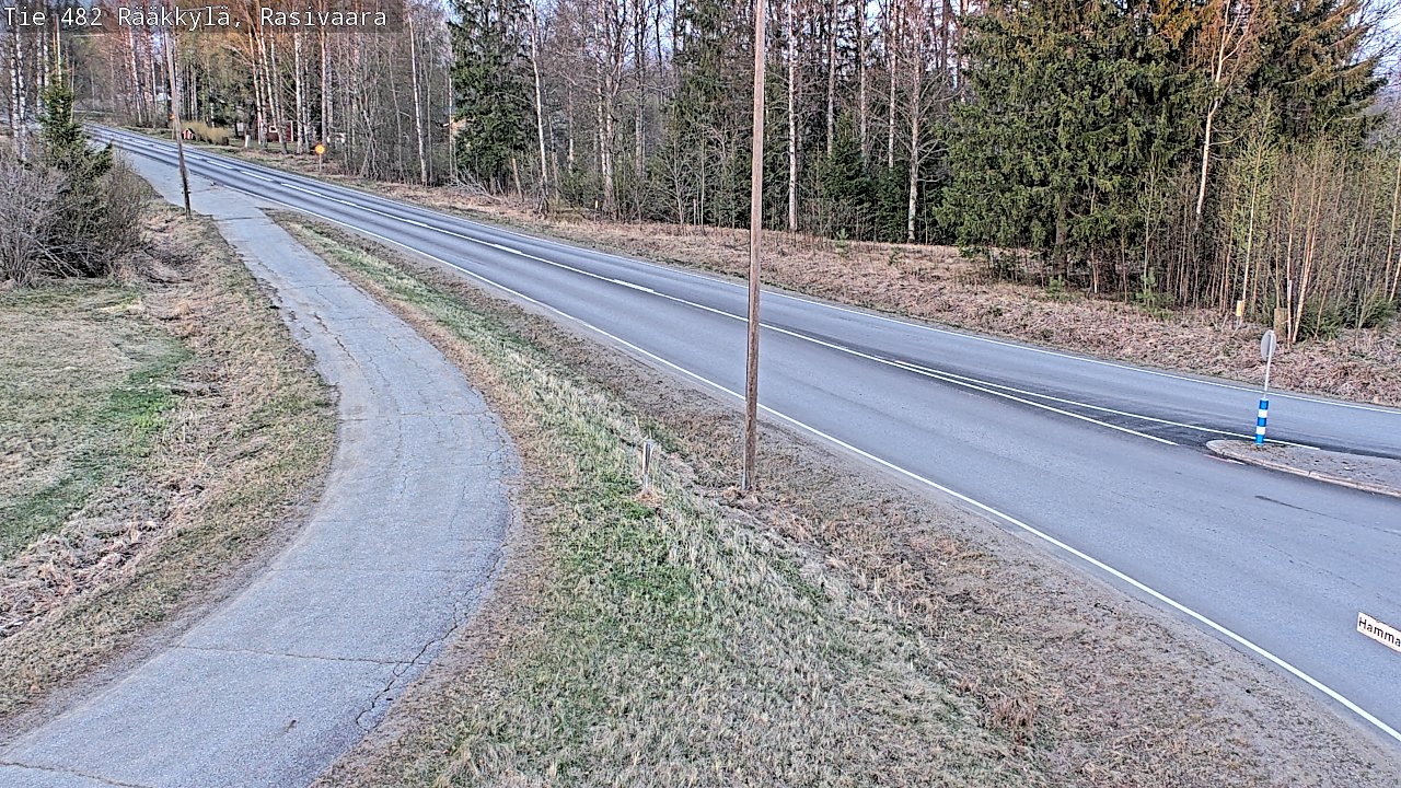 Weather Camera Image Road 482 Rääkkylä, Rasivaara, Rääkkylä, Pohjois-Karjala