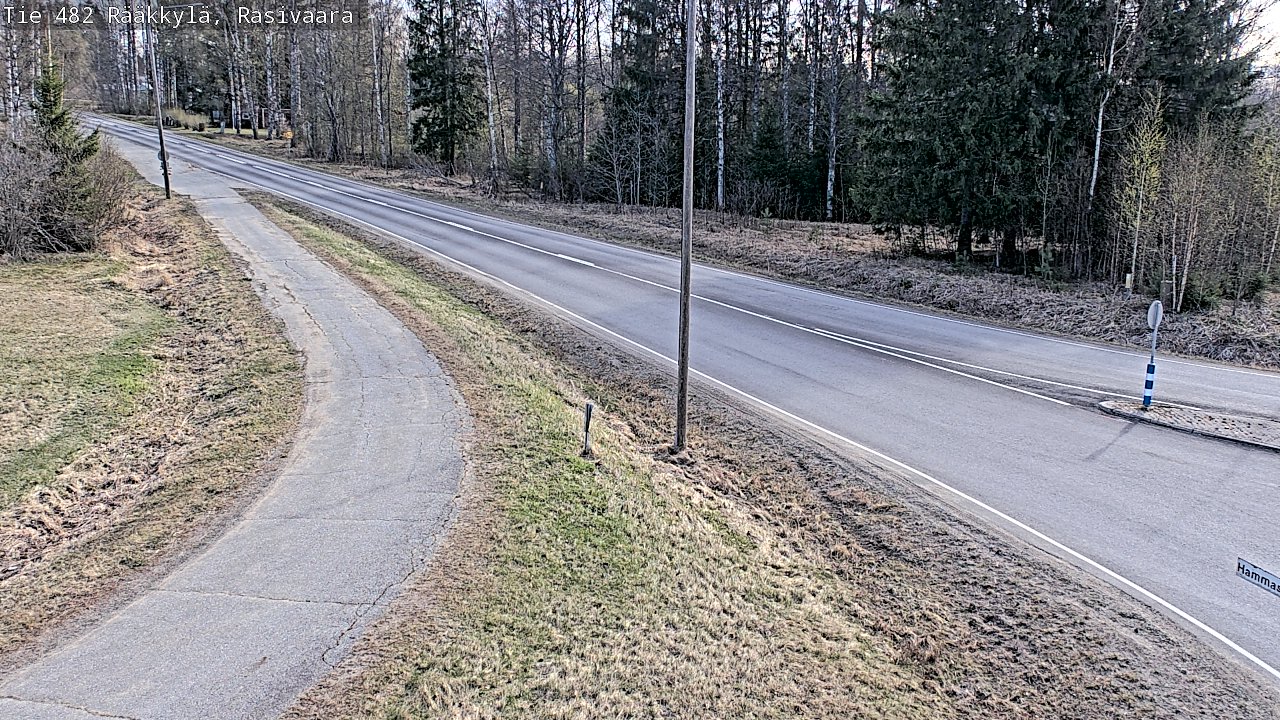 Weather Camera Image Road 482 Rääkkylä, Rasivaara, Rääkkylä, Pohjois-Karjala