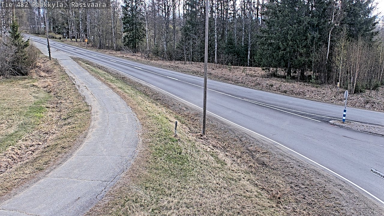 Weather Camera Image Road 482 Rääkkylä, Rasivaara, Rääkkylä, Pohjois-Karjala