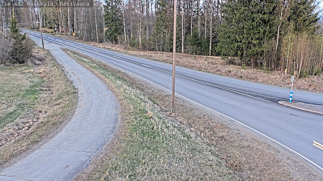 Weather Camera Image Road 482 Rääkkylä, Rasivaara, Rääkkylä, Pohjois-Karjala