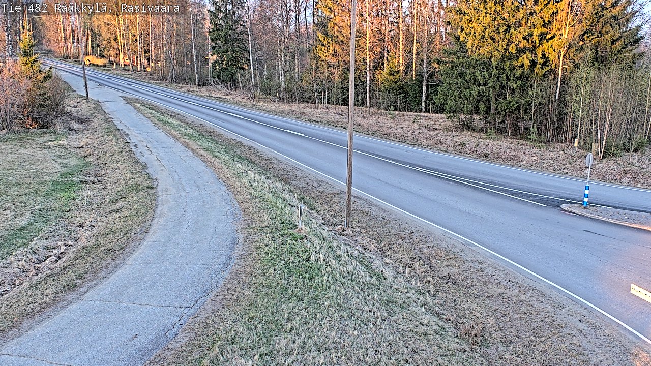Weather Camera Image Road 482 Rääkkylä, Rasivaara, Rääkkylä, Pohjois-Karjala